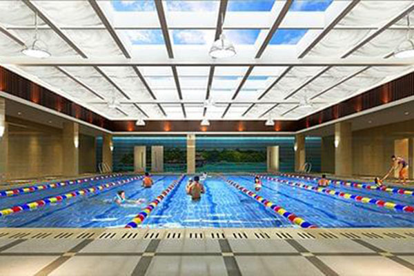 烟台喜来登酒店游泳池设备安装工程