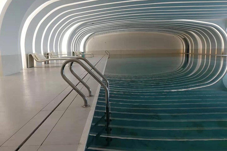 潍坊中海世家游泳池泳池设备安装工程